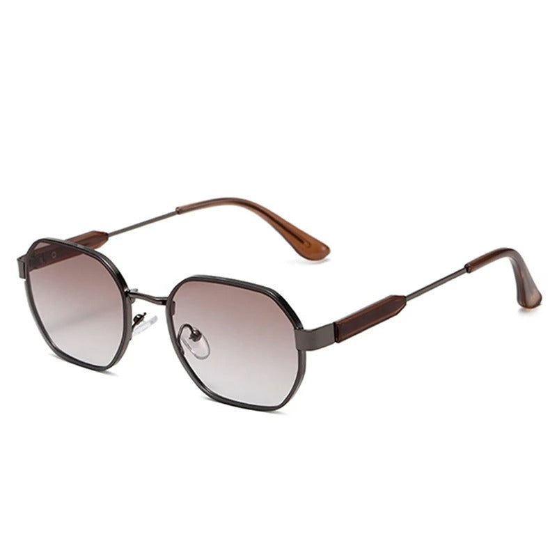 Óculos de Sol UV+ Unissex Gradiente Lente Quadrada - Flair Shauna