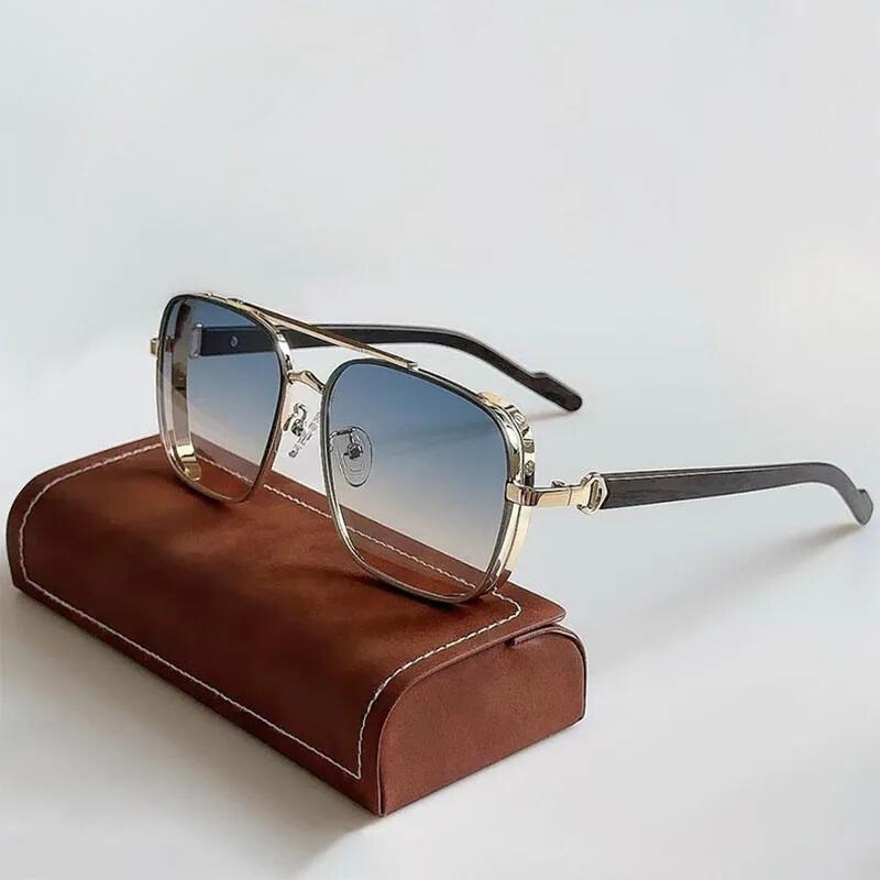 Óculos de Sol UV+ de Metal Gradiente em Armação Fina de Luxo - Zyon óculos vintageóculos quadradoóculos pretoóculos para sairóculos modernoóculos modelo sportóculos militaróculos masculinoóculos lente quadradaóculos lente escuraóculos femininoóculos de verãoóculos de passeioóculos de metalóculos de luxoóculos de aluminioóculos clássicoóculos azul masculinoóculos aviadoróculos armação fina