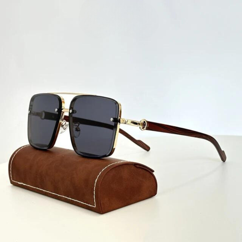 Óculos de Sol UV+ de Metal Gradiente em Armação Fina de Luxo - Zyon óculos vintageóculos quadradoóculos pretoóculos para sairóculos modernoóculos modelo sportóculos militaróculos masculinoóculos lente quadradaóculos lente escuraóculos femininoóculos de verãoóculos de passeioóculos de metalóculos de luxoóculos de aluminioóculos clássicoóculos azul masculinoóculos aviadoróculos armação fina