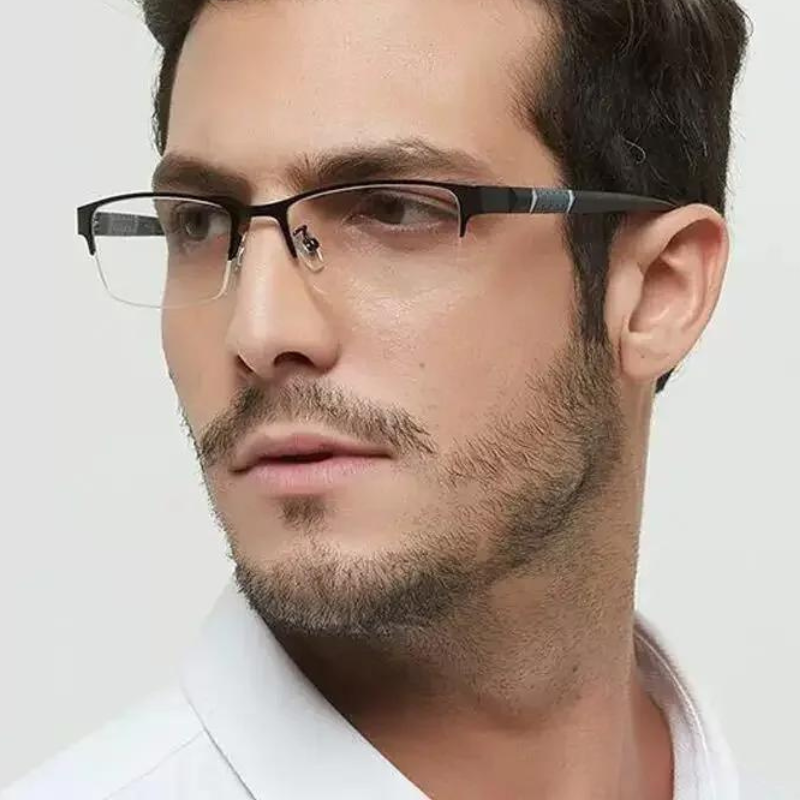 óculos retangularóculos pretoóculos para leituraóculos masculinoóculos leveóculos de metalóculos de grauóculos clássicoóculos azul masculinoóculos aste flexívelóculosoculos Resistente a riscosoculos Anti-reflexo