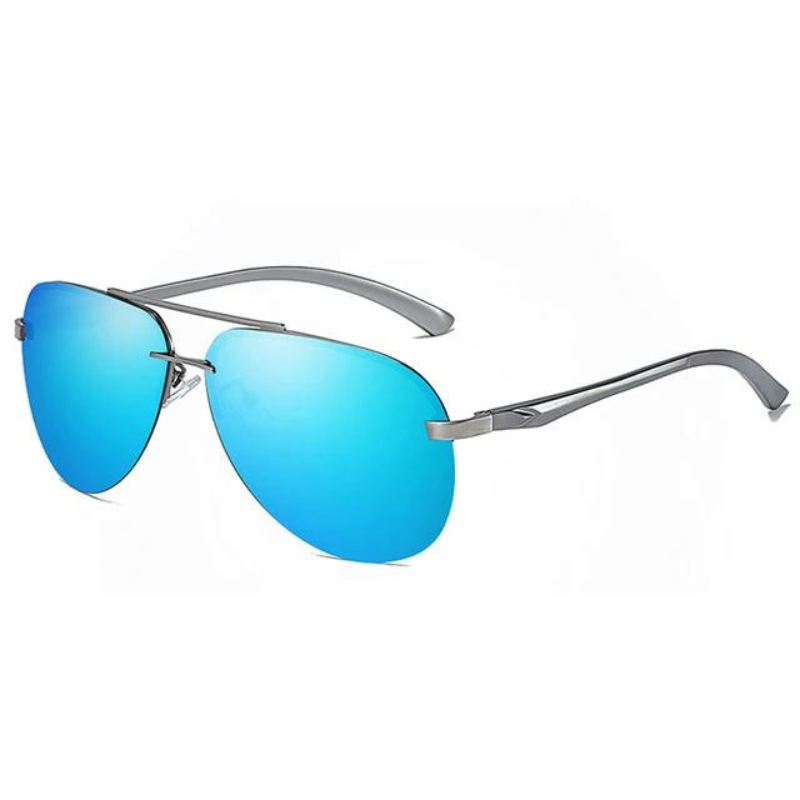 Óculos de Sol UV+ Espelhado Piloto de Metal Armação Fina - MTX óculos para sairóculos masculinoóculos esportistaóculos de verãoóculos de metalóculos de luxoóculos de aluminioóculos clássicoóculos azul masculinoóculos aviadoróculos armação finaóculosuv400UV+Proteção UVPolarizadooculos Resistente a riscosoculos pilotooculos de soloculos Anti-reflexo
