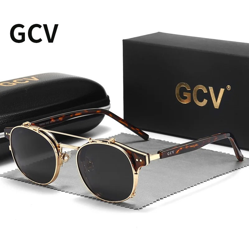 Óculos de Sol UV+ Unissex Polarizado Lente Removível - Kiev GCV