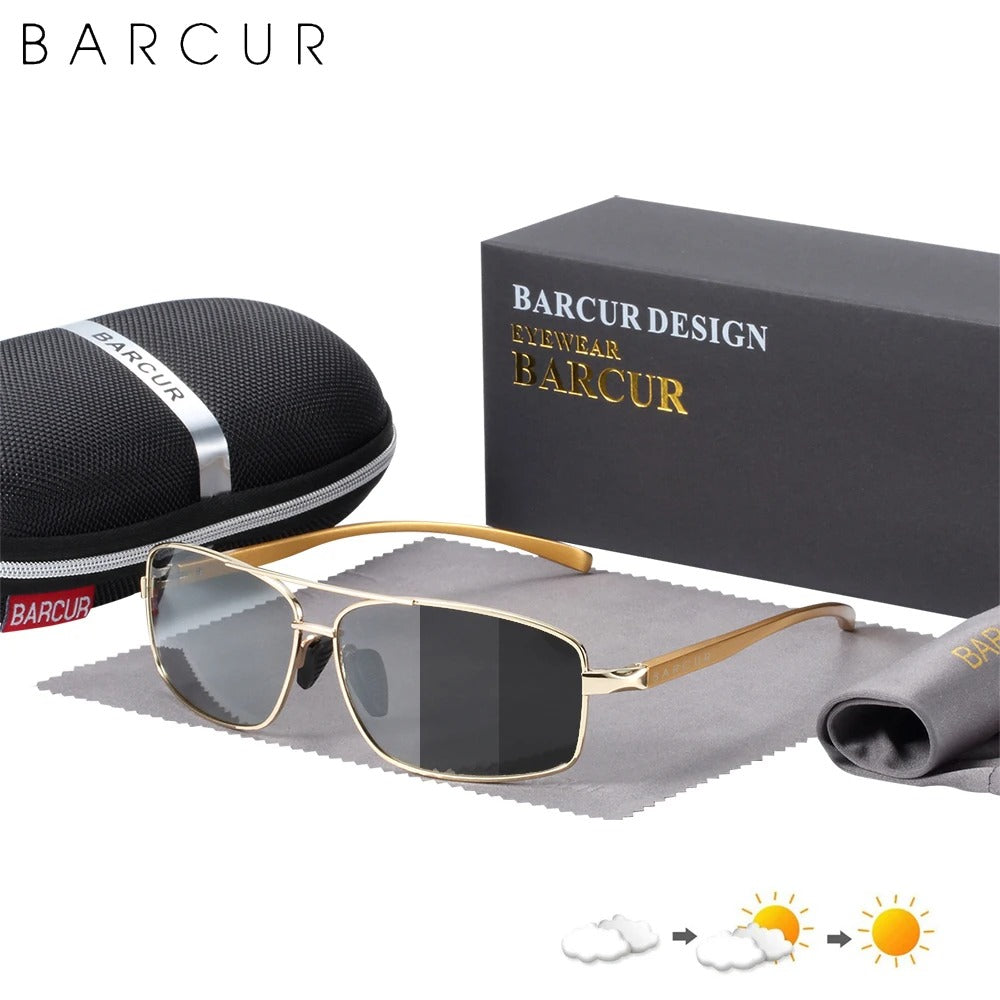 Óculos de Sol UV+ Polarizado Masculino - Fusion Barcur