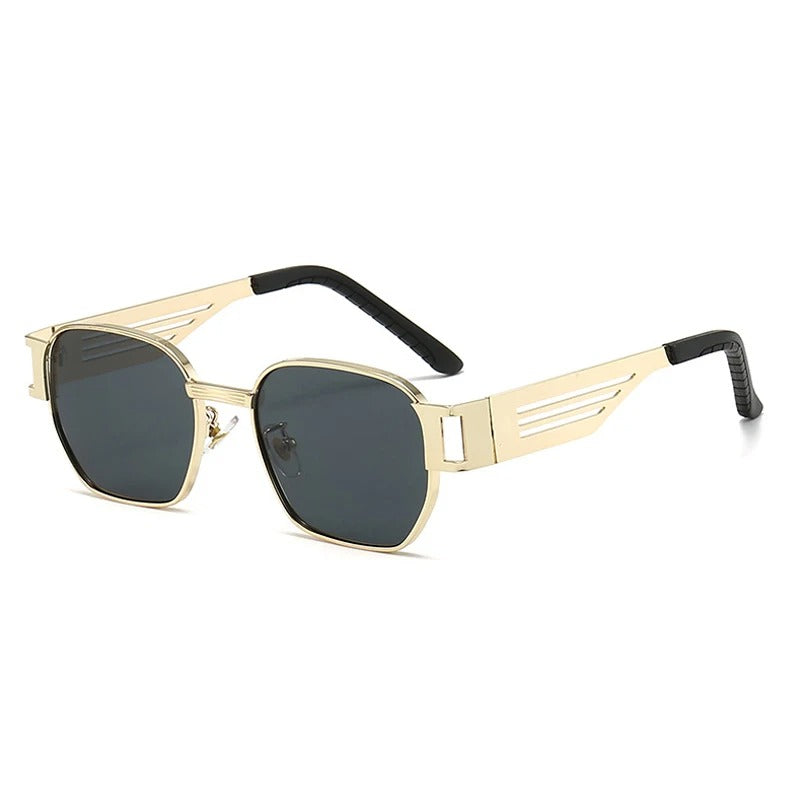 Óculos de Sol UV+ Unissex Retrô em Metal - Fizen Shauna