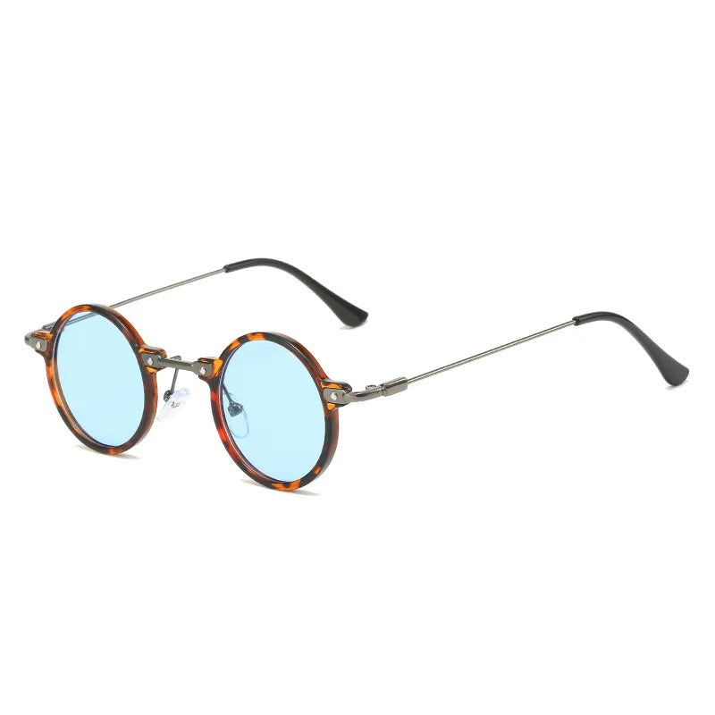 Óculos de Sol UV+ Unissex Retrô Lente Redonda - Dants Shauna