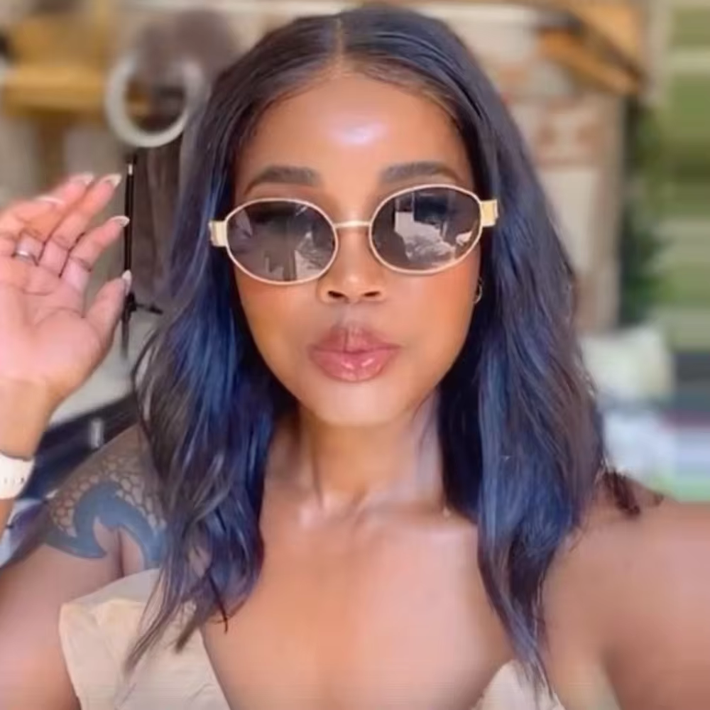 Óculos de Sol UV+ Clássico de Metal Víntage Lentes Ovais - Glamourz óculos vintageóculos retrôóculos pretoóculos para sairóculos ovalóculos lente escuraóculos fashionistaóculos de verãoóculos de passeioóculos de luxoóculos clássicoóculosuv400UV+Proteção UVPolarizadooculos Resistente a riscosoculos de soloculos Anti-reflexolentes uv