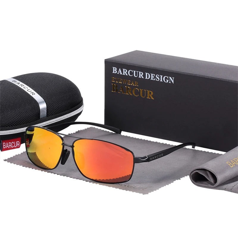 Óculos de Sol UV+ Polarizado Masculino - Fusion Barcur