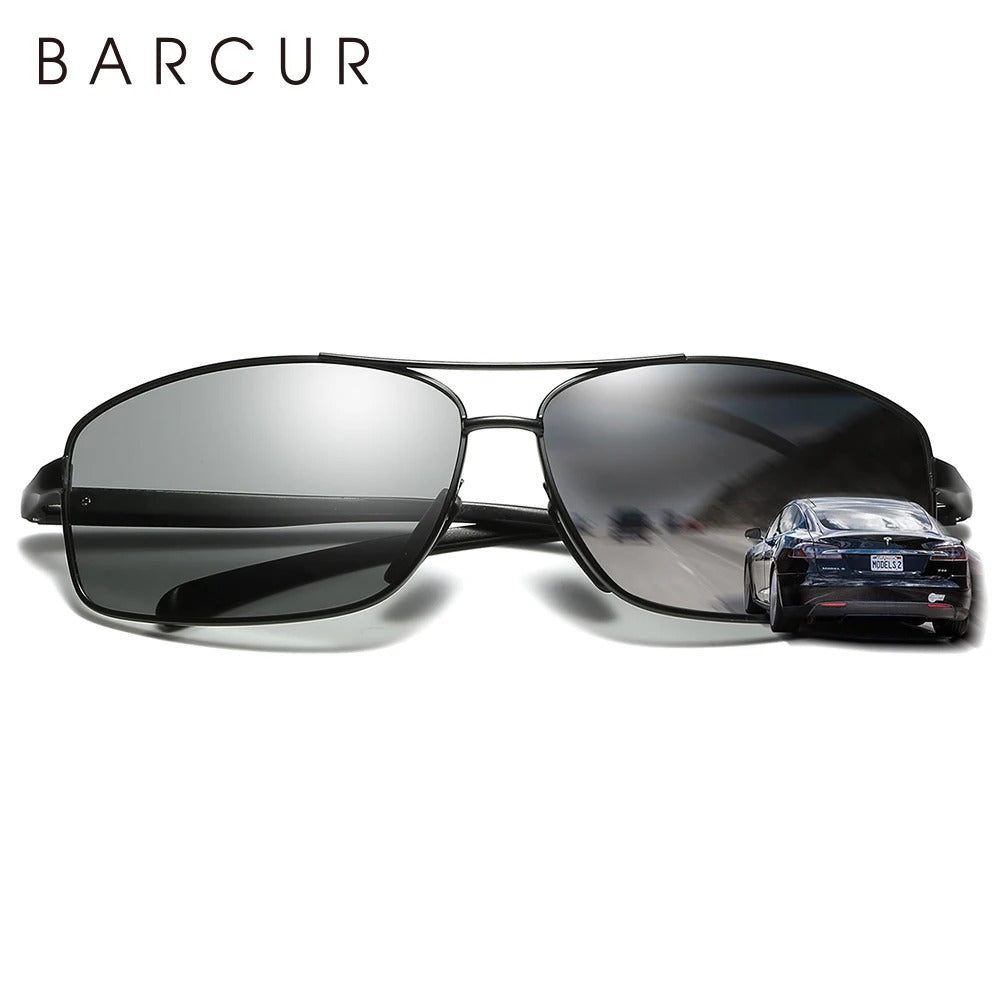Óculos de Sol UV+ Polarizado Masculino - Fusion Barcur