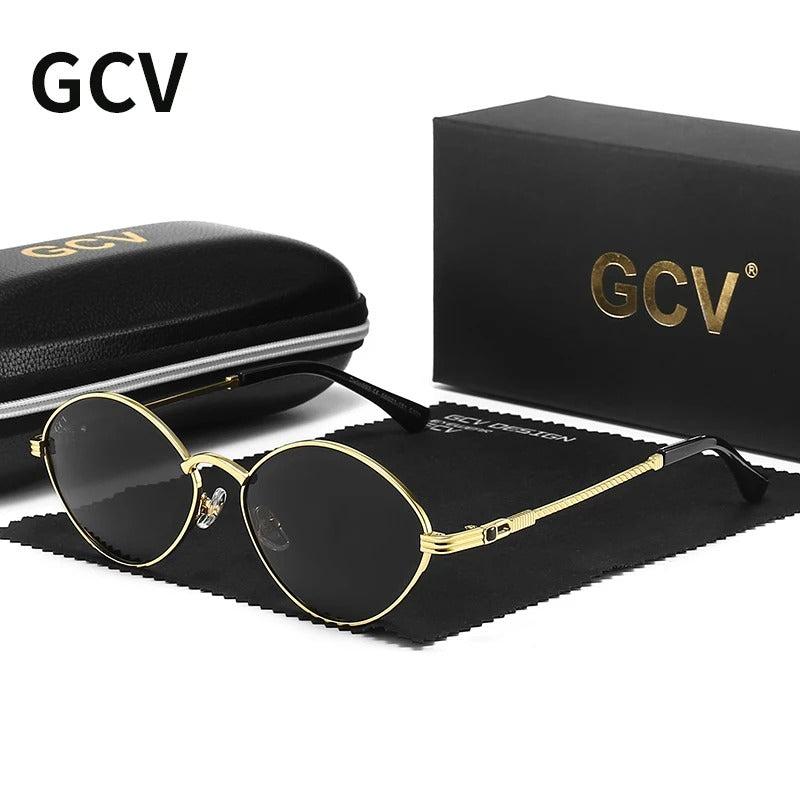 Óculos de Sol UV+ Unissex Polarizado em Formato Oliva - Seed GCV