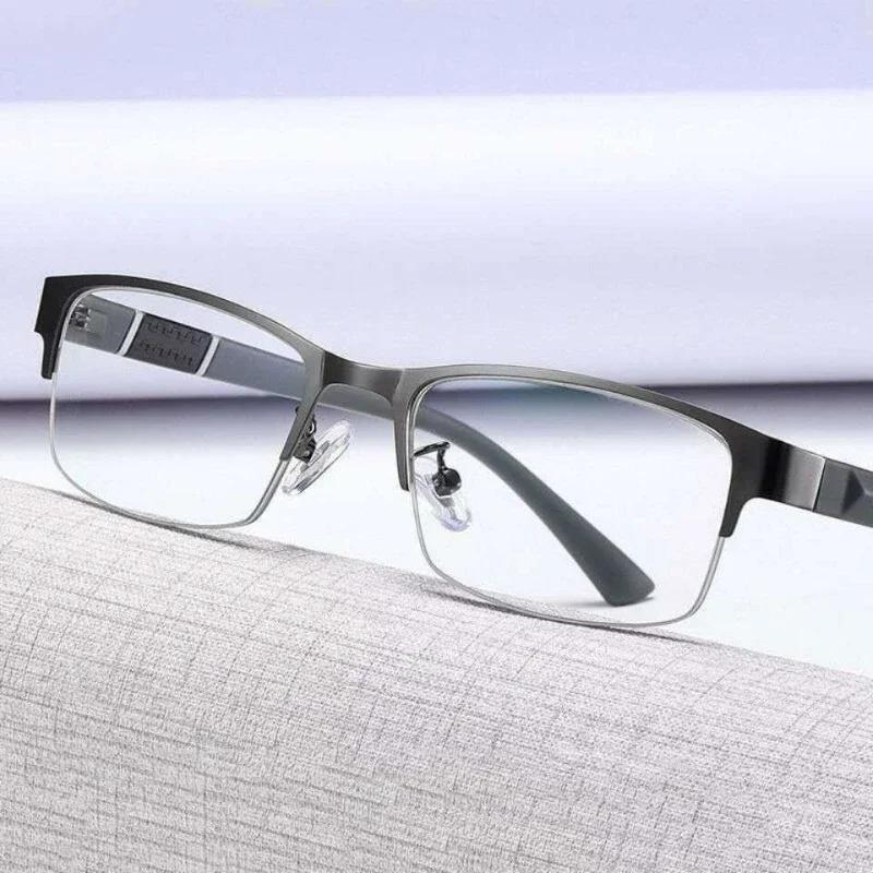 óculos retangularóculos pretoóculos para leituraóculos masculinoóculos leveóculos de metalóculos de grauóculos clássicoóculos azul masculinoóculos aste flexívelóculosoculos Resistente a riscosoculos Anti-reflexo