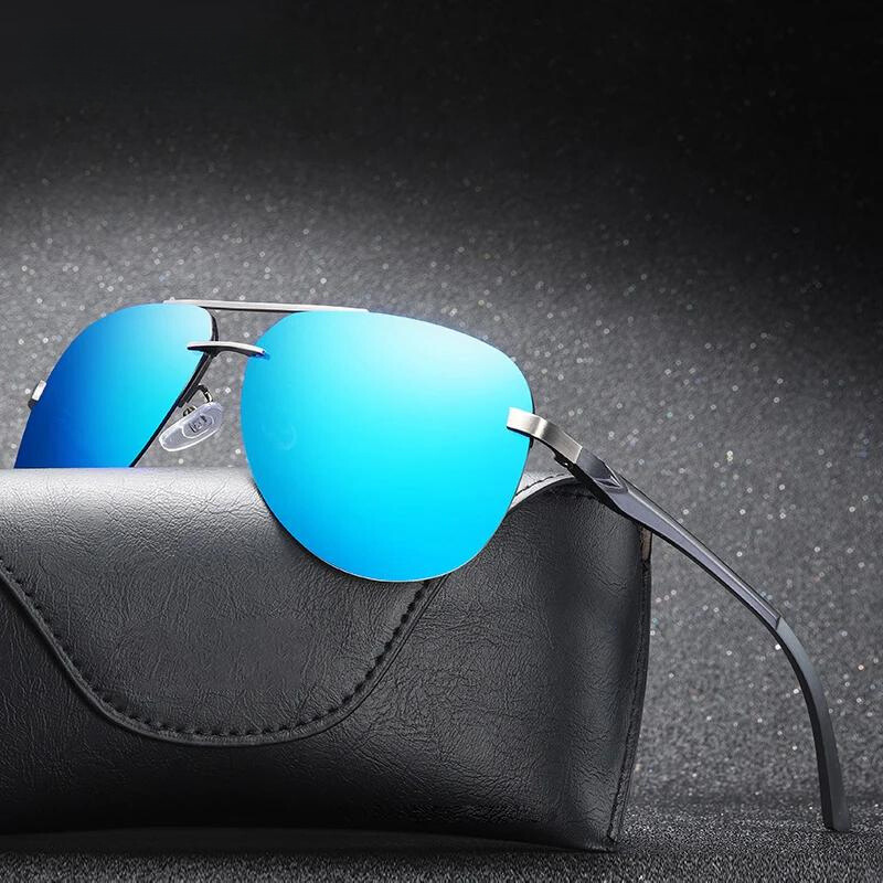 Óculos de Sol UV+ Espelhado Piloto de Metal Armação Fina - MTX óculos para sairóculos masculinoóculos esportistaóculos de verãoóculos de metalóculos de luxoóculos de aluminioóculos clássicoóculos azul masculinoóculos aviadoróculos armação finaóculosuv400UV+Proteção UVPolarizadooculos Resistente a riscosoculos pilotooculos de soloculos Anti-reflexo