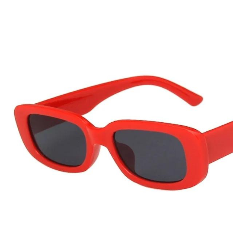 Óculos de Sol UV+ Femininos em Retângulo Pequeno - Lewisie óculos vintageóculos retrôóculos pretoóculos para sairóculos lente coloridaóculos femininoóculos fashionistaóculos de luxoóculos coloridoóculosuv400UV+Proteção UVPolarizadooculos Resistente a riscosoculos de soloculos Anti-reflexolentes uv