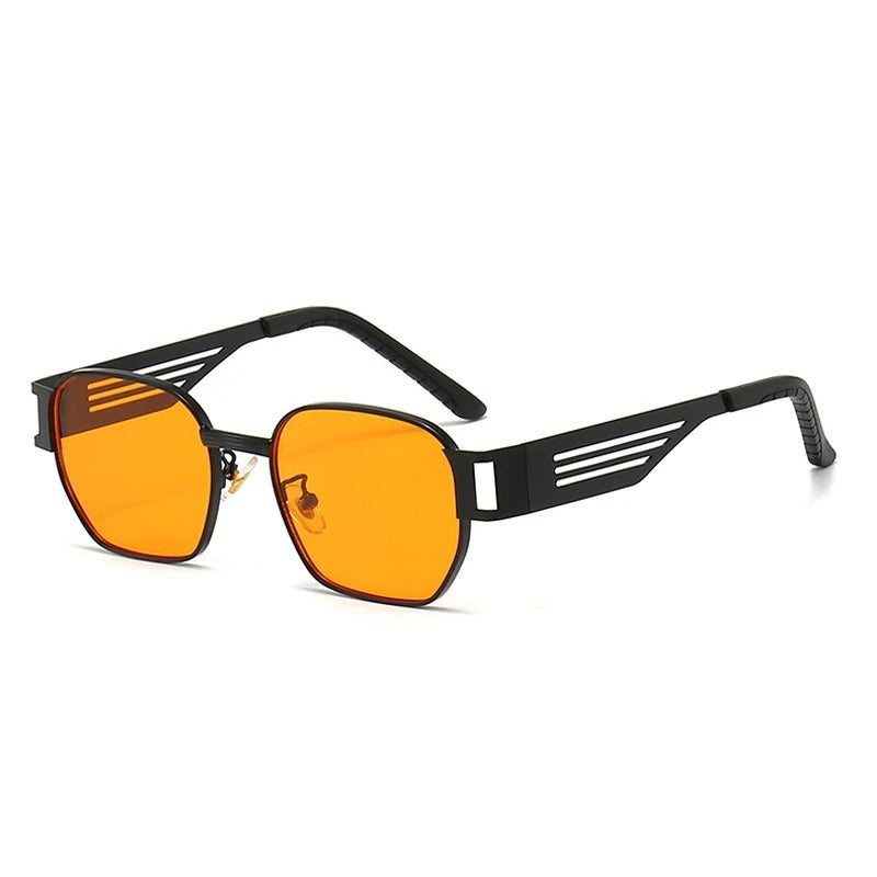 Óculos de Sol UV+ Unissex Retrô em Metal - Fizen Shauna