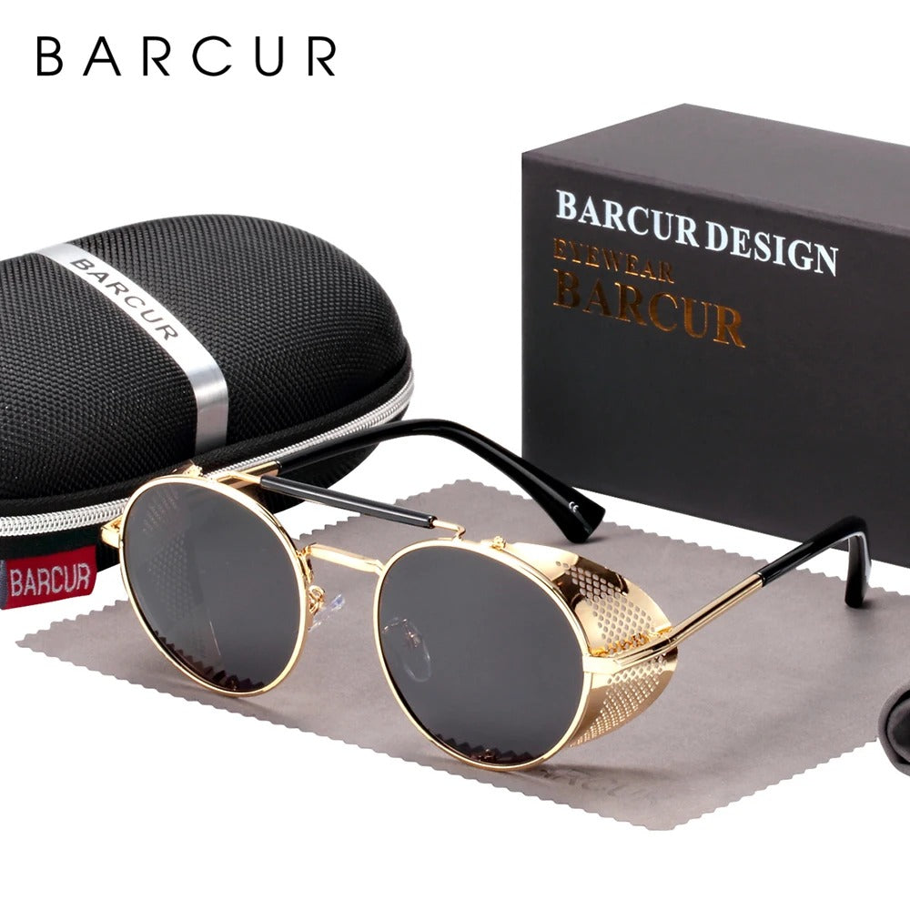 Óculos de Sol UV+ Unissex Vintage - Arizon Barcur