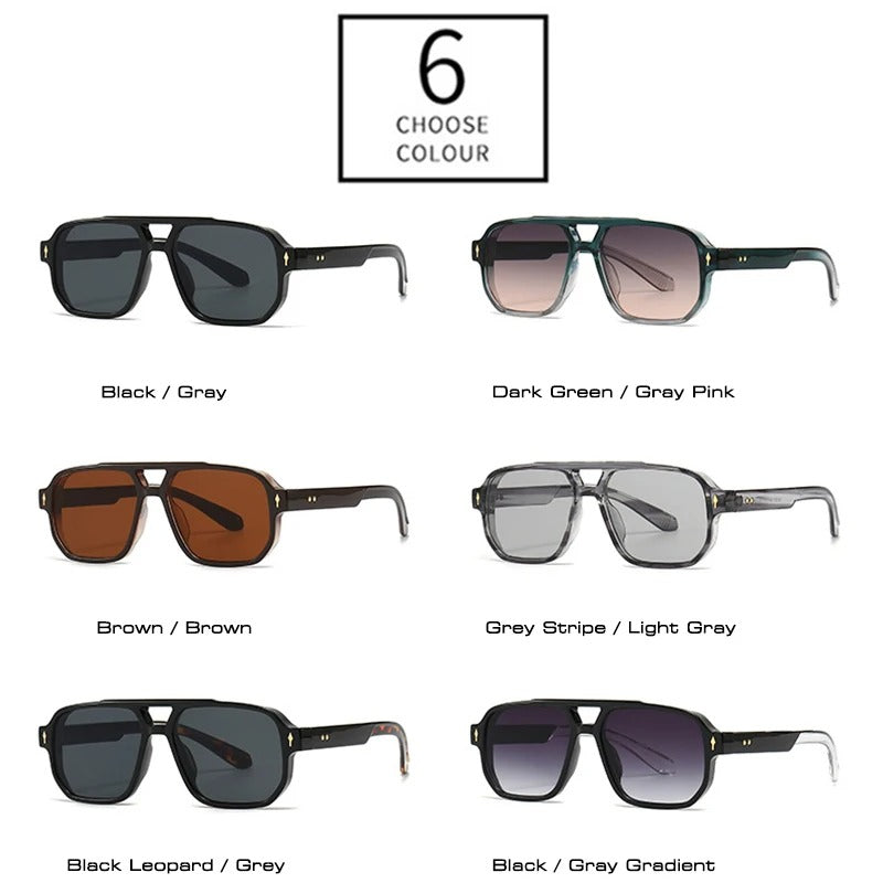 Óculos de Sol UV+ Unissex Quadrado - Locker Shauna