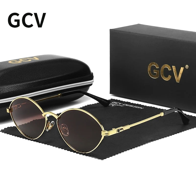 Óculos de Sol UV+ Unissex Polarizado em Formato Oliva - Seed GCV