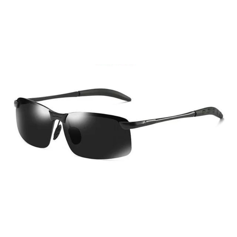 Óculos de Sol UV+ Masculino de Metal Polarizado Photocromático - Poliglass óculos pretoóculos prateadoóculos para sairóculos militaróculos masculinoóculos estilo pilotoóculos de passeioóculos de metalóculosuv400UV+Proteção UVPolarizadooculos Resistente a riscosoculos pilotooculos de soloculos Anti-reflexolentes uvlentes transitions