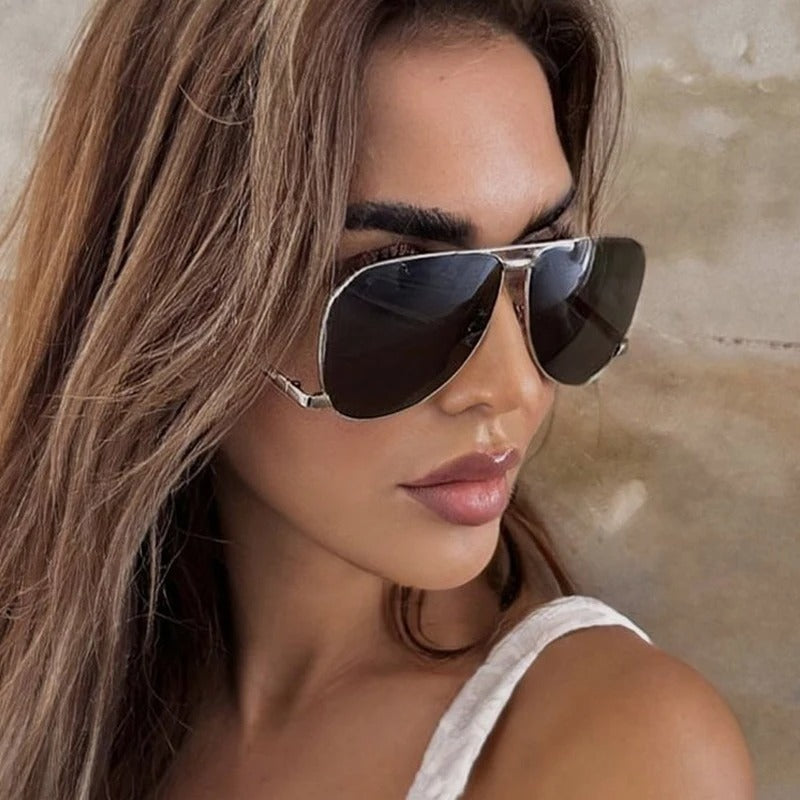 Óculos de Sol UV+ Feminino Aviador - A57 Shauna