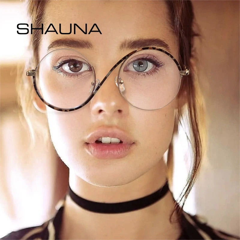 Armação de Grau Feminino com Lente Redonda - Vitty Shauna