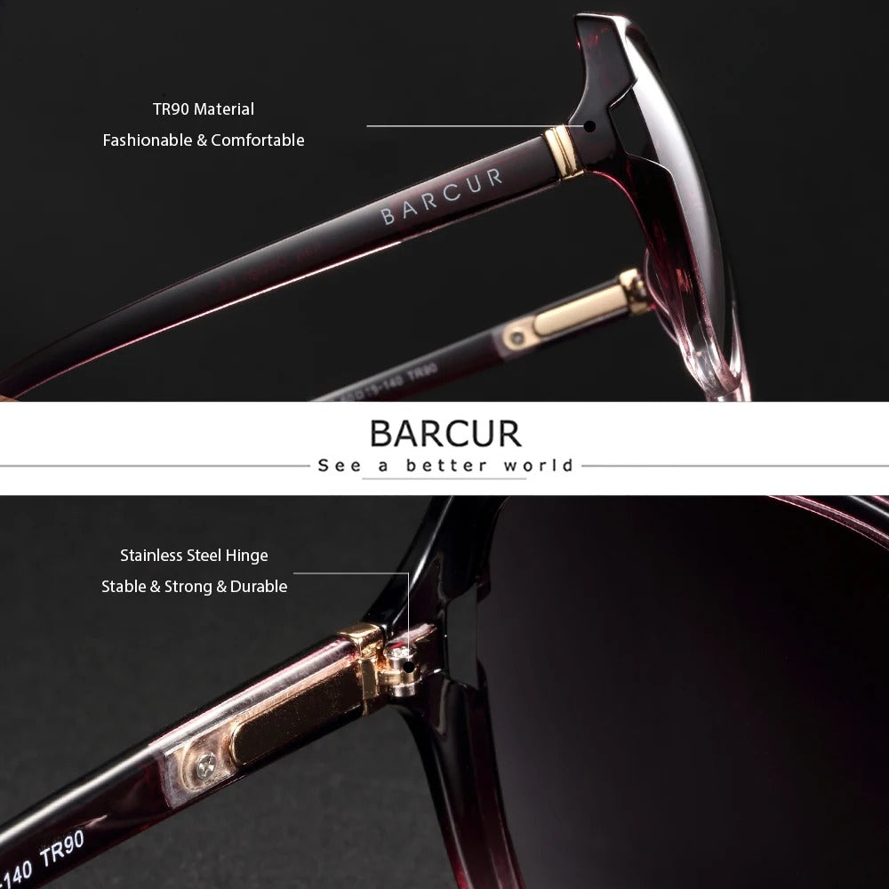 Óculos de Sol UV+ Feminino Polarizado - GWS Barcur