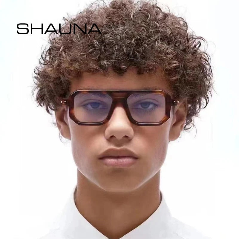 Óculos de Sol UV+ e Armação de Grau Para Leitura Unissex - CKL Shauna