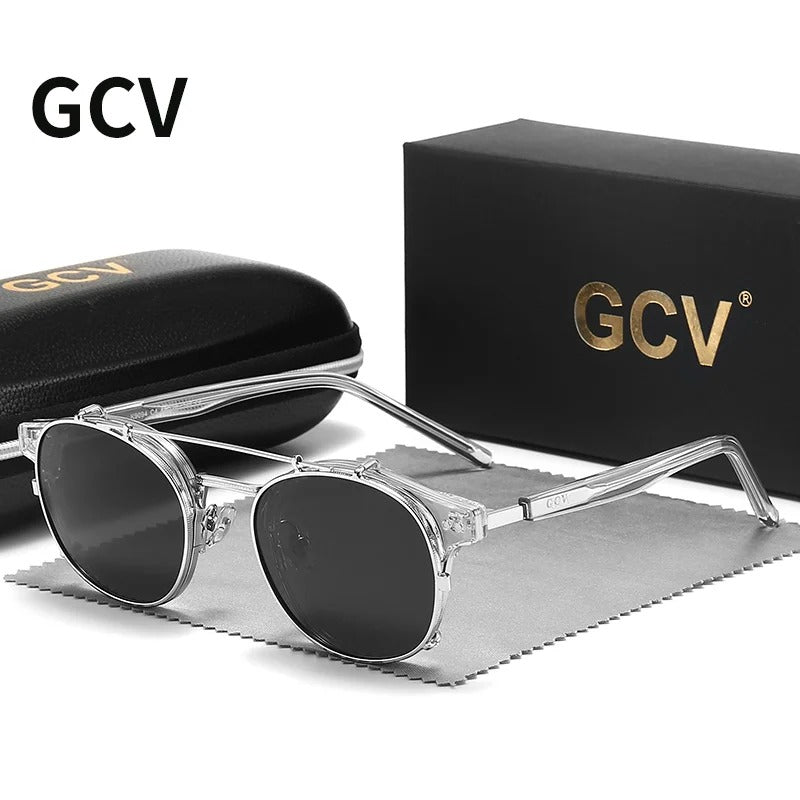 Óculos de Sol UV+ Unissex Polarizado Lente Removível - Kiev GCV