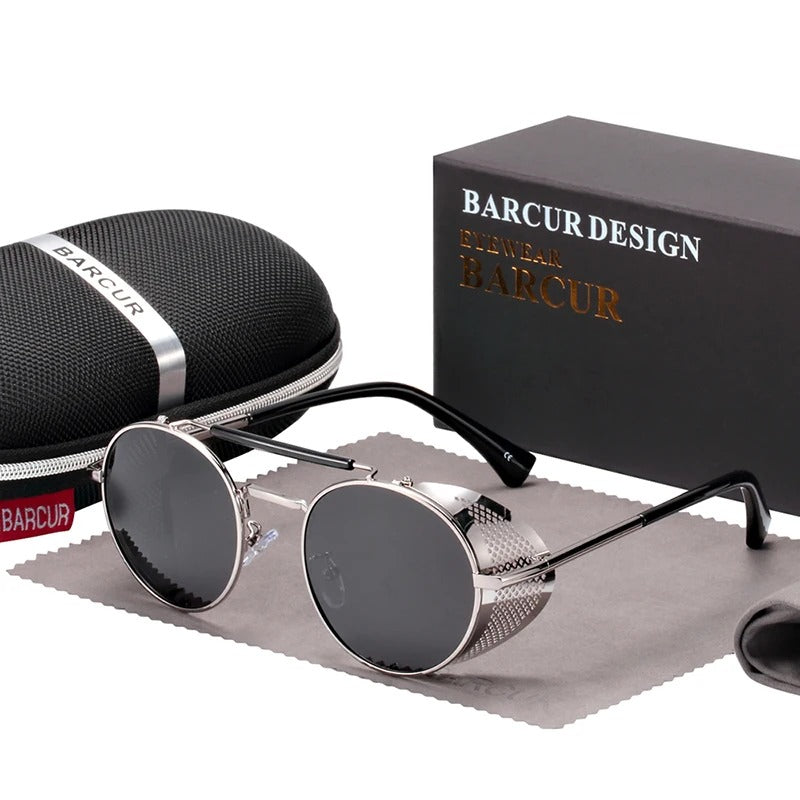 Óculos de Sol UV+ Unissex Vintage - Arizon Barcur