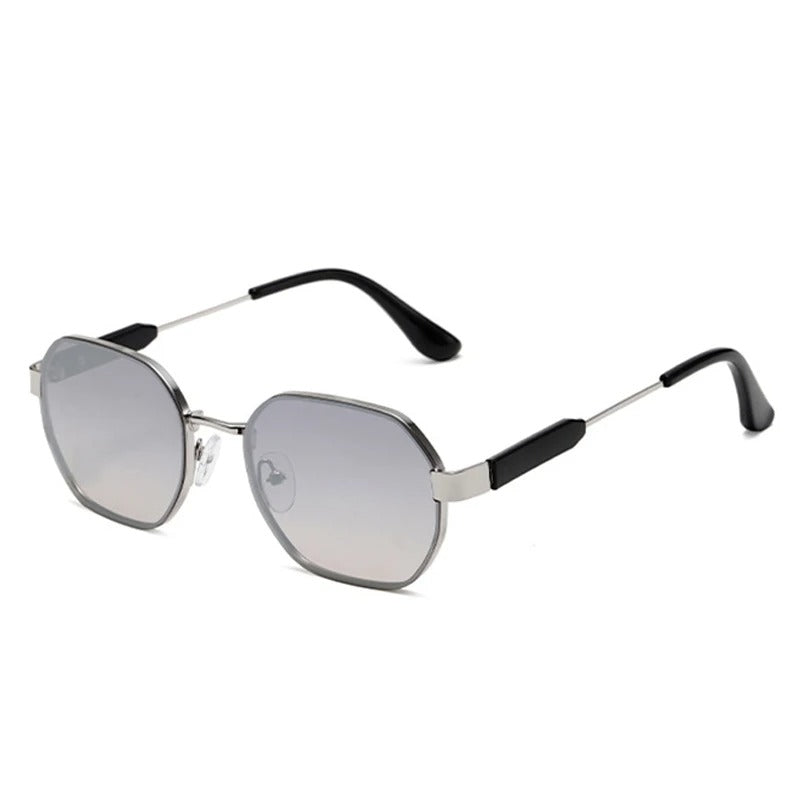 Óculos de Sol UV+ Unissex Gradiente Lente Quadrada - Flair Shauna