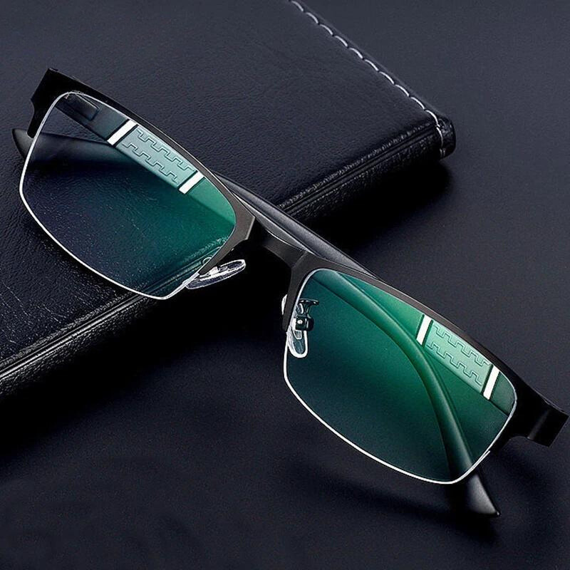 óculos retangularóculos pretoóculos para leituraóculos masculinoóculos leveóculos de metalóculos de grauóculos clássicoóculos azul masculinoóculos aste flexívelóculosoculos Resistente a riscosoculos Anti-reflexo