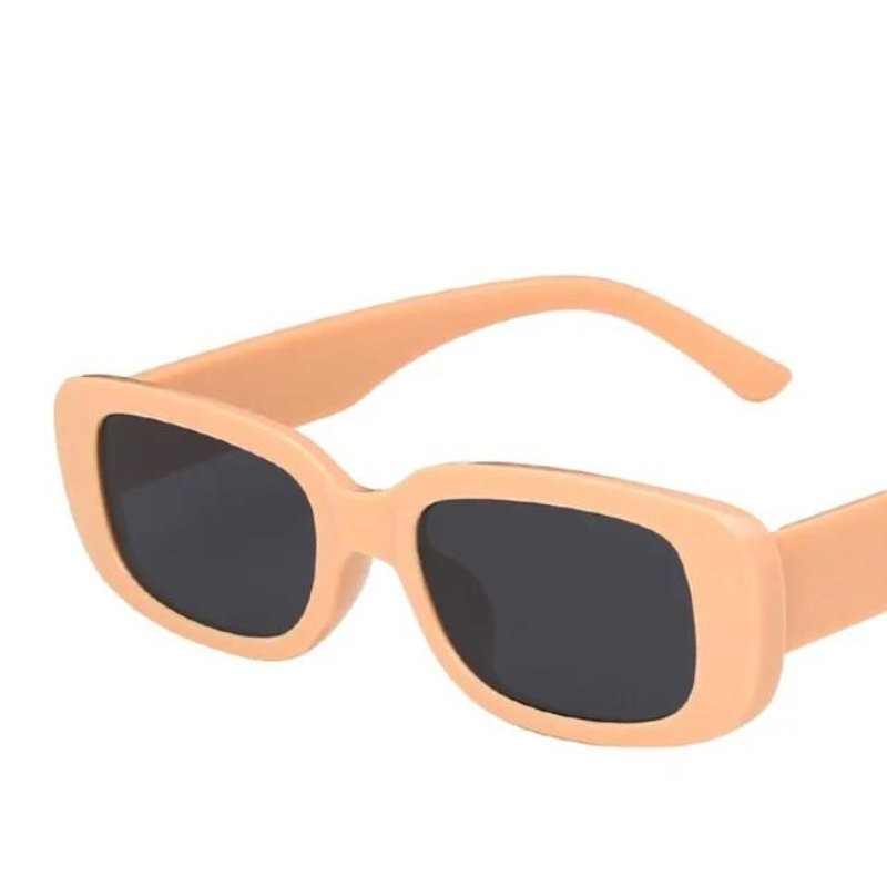 Óculos de Sol UV+ Femininos em Retângulo Pequeno - Lewisie óculos vintageóculos retrôóculos pretoóculos para sairóculos lente coloridaóculos femininoóculos fashionistaóculos de luxoóculos coloridoóculosuv400UV+Proteção UVPolarizadooculos Resistente a riscosoculos de soloculos Anti-reflexolentes uv