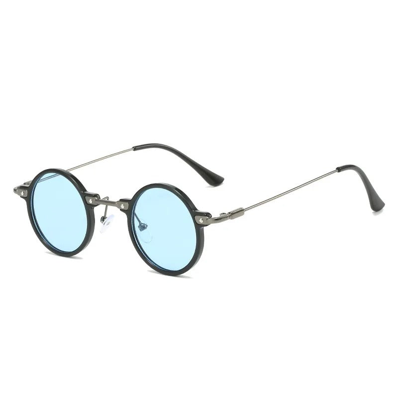 Óculos de Sol UV+ Unissex Retrô Lente Redonda - Dants Shauna