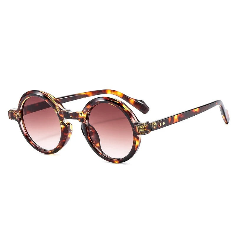Óculos de Sol UV+ Unissex Lente Redonda Retrô - Vollare Shauna
