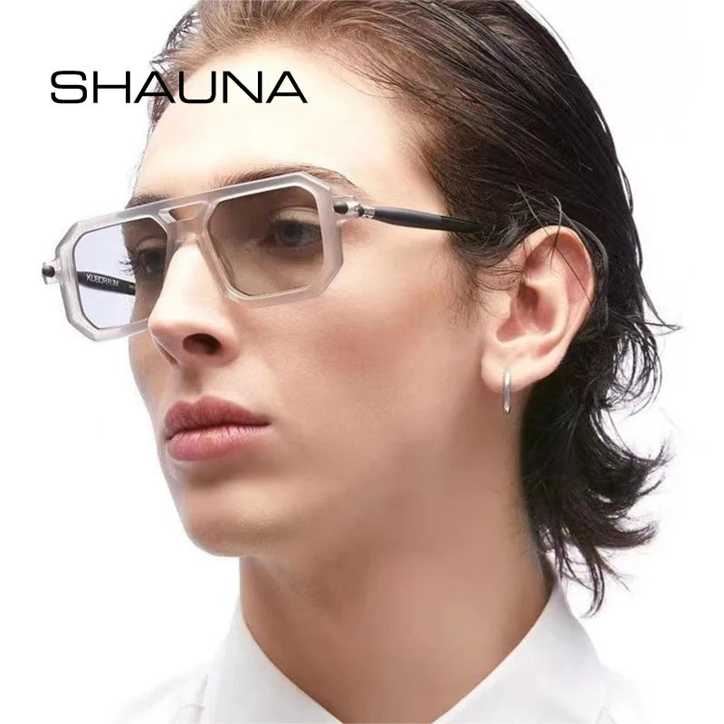 Óculos de Sol UV+ e Armação de Grau Para Leitura Unissex - CKL Shauna