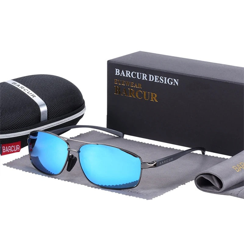Óculos de Sol UV+ Polarizado Masculino - Fusion Barcur