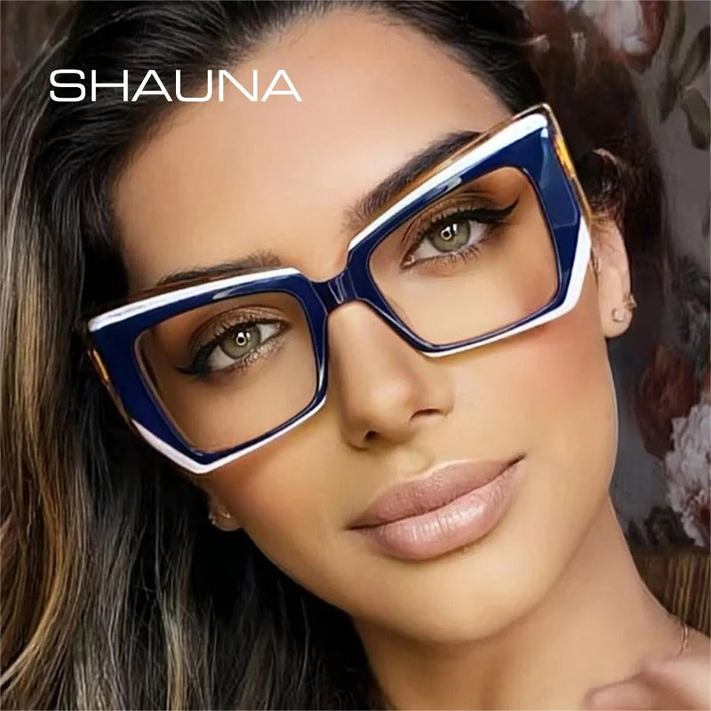 Armação de Grau Feminino Armação Para Leitura Olho de Gato - Pierce Shauna