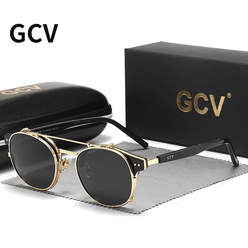 Óculos de Sol UV+ Unissex Polarizado Lente Removível - Kiev GCV