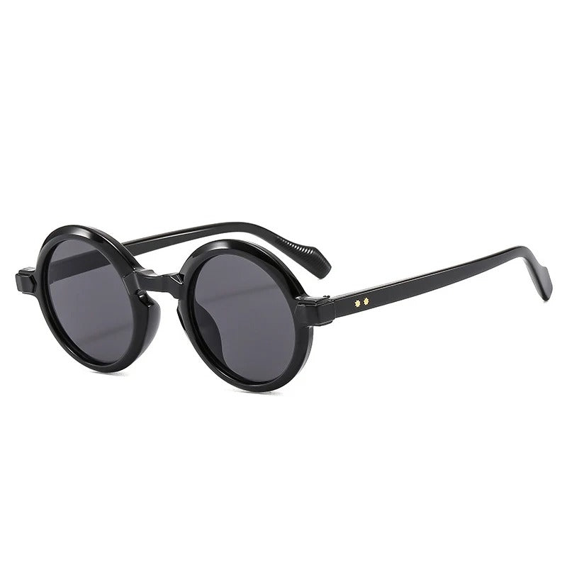 Óculos de Sol UV+ Unissex Lente Redonda Retrô - Vollare Shauna