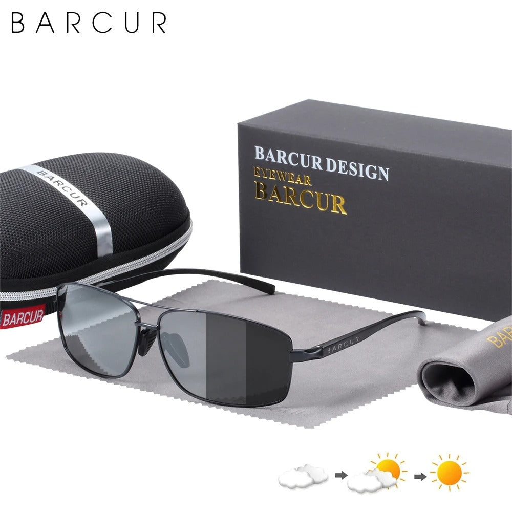 Óculos de Sol UV+ Polarizado Masculino - Fusion Barcur