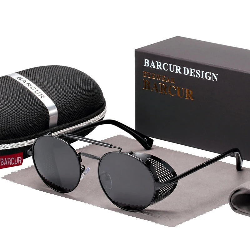 Óculos de Sol UV+ Unissex Vintage - Arizon Barcur