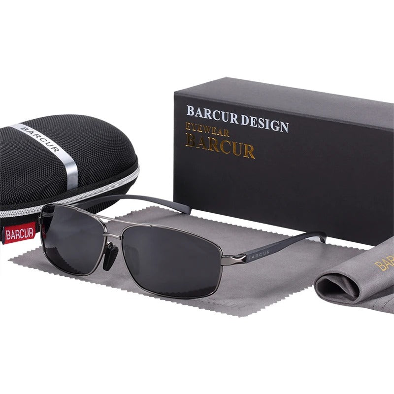 Óculos de Sol UV+ Polarizado Masculino - Fusion Barcur