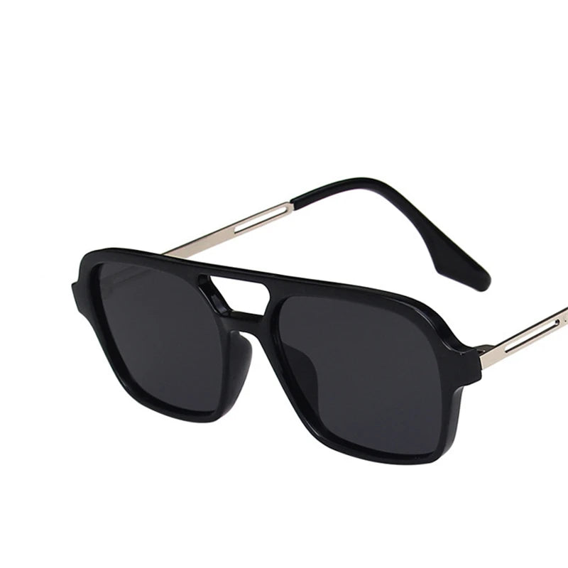 Óculos de Sol UV+ Feminino Retro Lente Quadrada - Guesty óculos vintageóculos retrôóculos para sairóculos modernoóculos lentes coloridasóculos lente quadradaóculos femininoóculos de aluminioóculosuv400UV+Proteção UVPolarizadooculos Resistente a riscosoculos de soloculos Anti-reflexolentes uvLentes de policarbonato