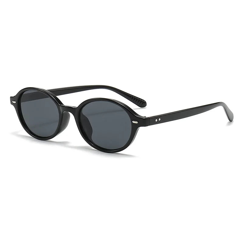 Óculos de Sol UV+ Pequeno Oval de Luxo - Owiny óculos vintageóculos pretoóculos para sairóculos para caminharóculos ovalóculos modernoóculos lente coloridaóculos femininoóculos fashionistaóculos de verãoóculos de luxoóculos compactoóculos armação finaóculosuv400UV+Proteção UVPolarizadooculos Resistente a riscosoculos de sol