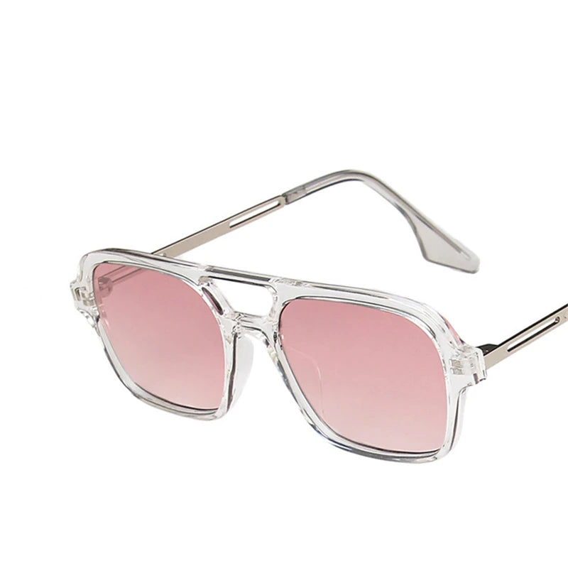 Óculos de Sol UV+ Feminino Retro Lente Quadrada - Guesty óculos vintageóculos retrôóculos para sairóculos modernoóculos lentes coloridasóculos lente quadradaóculos femininoóculos de aluminioóculosuv400UV+Proteção UVPolarizadooculos Resistente a riscosoculos de soloculos Anti-reflexolentes uvLentes de policarbonato