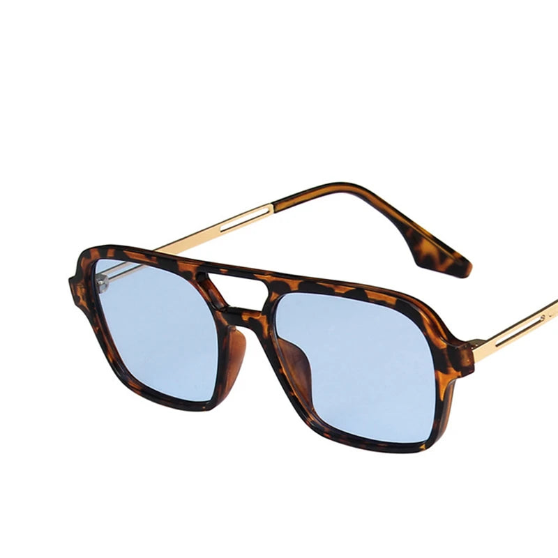 Óculos de Sol UV+ Feminino Retro Lente Quadrada - Guesty óculos vintageóculos retrôóculos para sairóculos modernoóculos lentes coloridasóculos lente quadradaóculos femininoóculos de aluminioóculosuv400UV+Proteção UVPolarizadooculos Resistente a riscosoculos de soloculos Anti-reflexolentes uvLentes de policarbonato