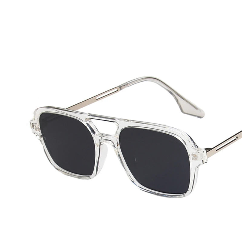 Óculos de Sol UV+ Feminino Retro Lente Quadrada - Guesty óculos vintageóculos retrôóculos para sairóculos modernoóculos lentes coloridasóculos lente quadradaóculos femininoóculos de aluminioóculosuv400UV+Proteção UVPolarizadooculos Resistente a riscosoculos de soloculos Anti-reflexolentes uvLentes de policarbonato