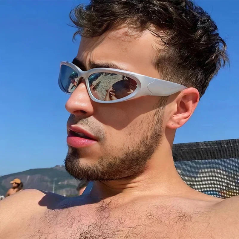 Óculos de Sol UV+ Esportivo Lente Polarizada - YANG óculos surfistaóculos prateadoóculos modernoóculos LGBTóculos lentes coloridasóculos fashionistaóculos de verãoóculos de passeioóculosUV+Proteção UVPolarizadooculos Resistente a riscosoculos de soloculos Anti-reflexolentes uvLentes de policarbonato
