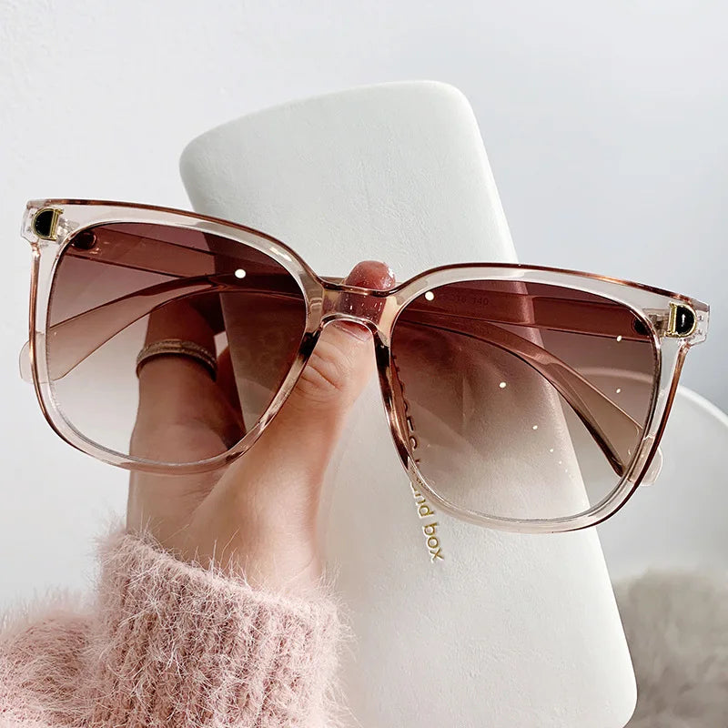 óculos vintageóculos retrôóculos para sairóculos modernoóculos lente quadradaóculos femininoóculos fashionistaóculos de verãoóculos de luxoóculos armação finaóculosuv400UV+Proteção UVPolarizadooculos Resistente a riscosoculos de soloculos Anti-reflexolentes uvlentes transitions