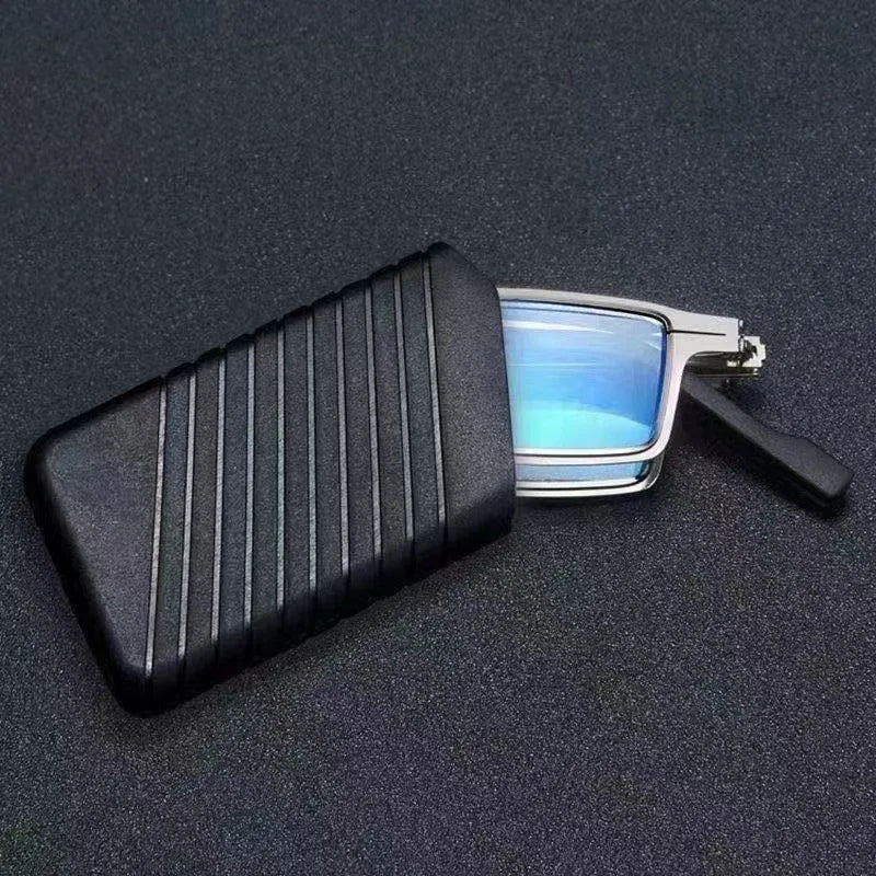 Óculos de Grau Para Leitura Leve e Confortável Anti Reflexo - Compaq óculos portátilóculos masculinoóculos femininoóculos dobrávelóculos de metalóculos de grauóculos de bolsoóculos de aluminioóculos clássicoóculosoculos Resistente a riscosoculos Anti-reflexo5.0 AVALIAÇÕES