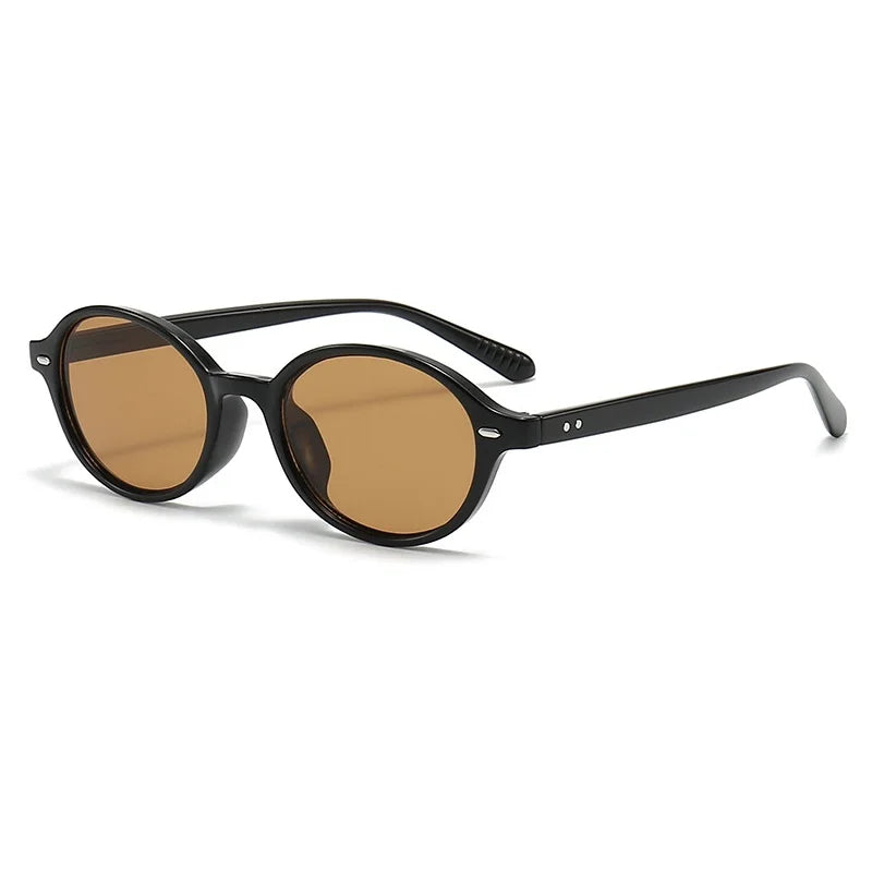 Óculos de Sol UV+ Pequeno Oval de Luxo - Owiny óculos vintageóculos pretoóculos para sairóculos para caminharóculos ovalóculos modernoóculos lente coloridaóculos femininoóculos fashionistaóculos de verãoóculos de luxoóculos compactoóculos armação finaóculosuv400UV+Proteção UVPolarizadooculos Resistente a riscosoculos de sol