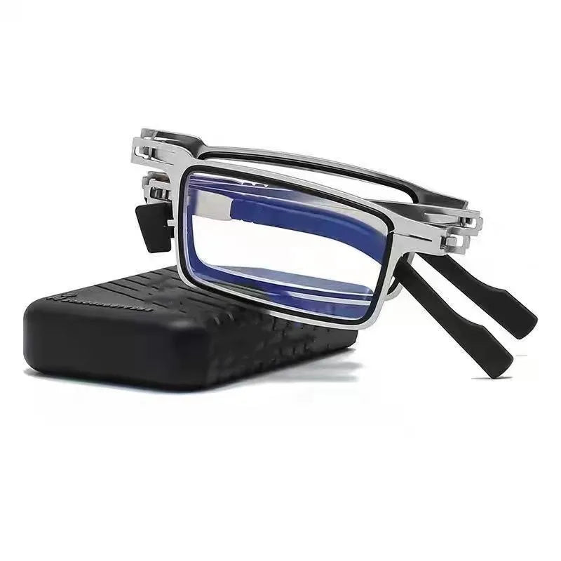 Óculos de Grau Para Leitura Leve e Confortável Anti Reflexo - Compaq óculos portátilóculos masculinoóculos femininoóculos dobrávelóculos de metalóculos de grauóculos de bolsoóculos de aluminioóculos clássicoóculosoculos Resistente a riscosoculos Anti-reflexo5.0 AVALIAÇÕES